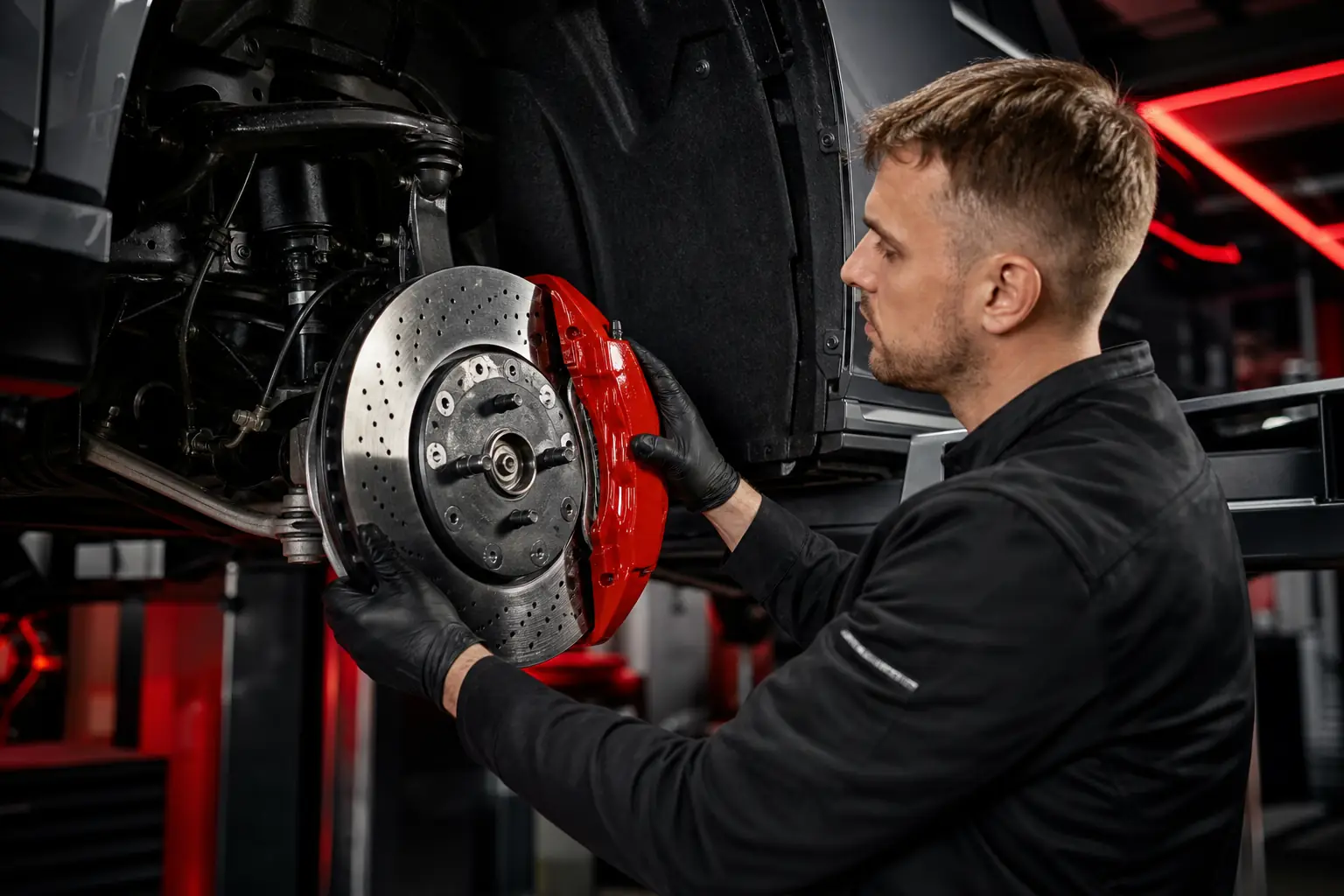 Brake service