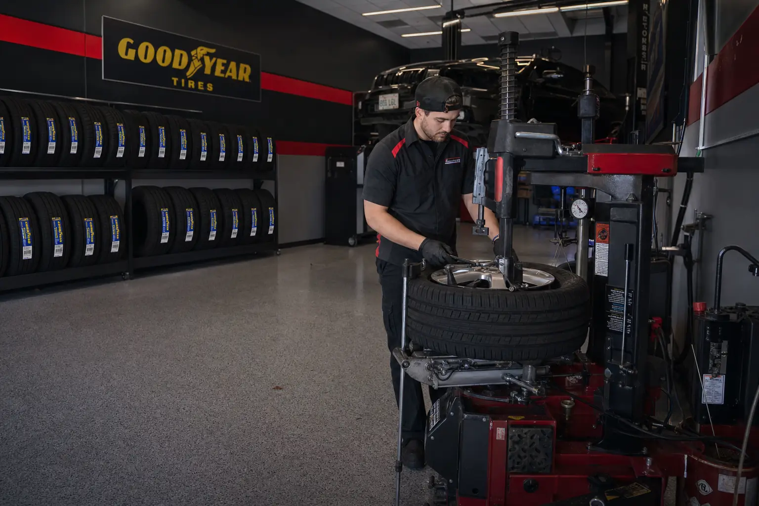 Tire and wheel service